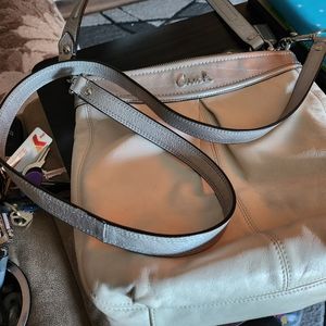 Coach leather purse